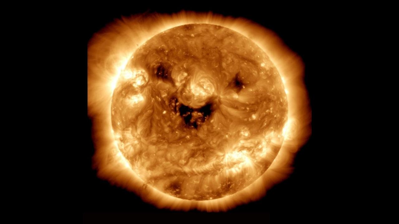Smiling Picture Of The Sun