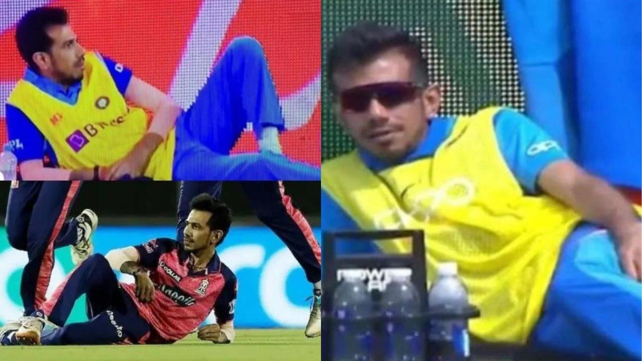 Yuzvendra Chahal Sitting On The Ground