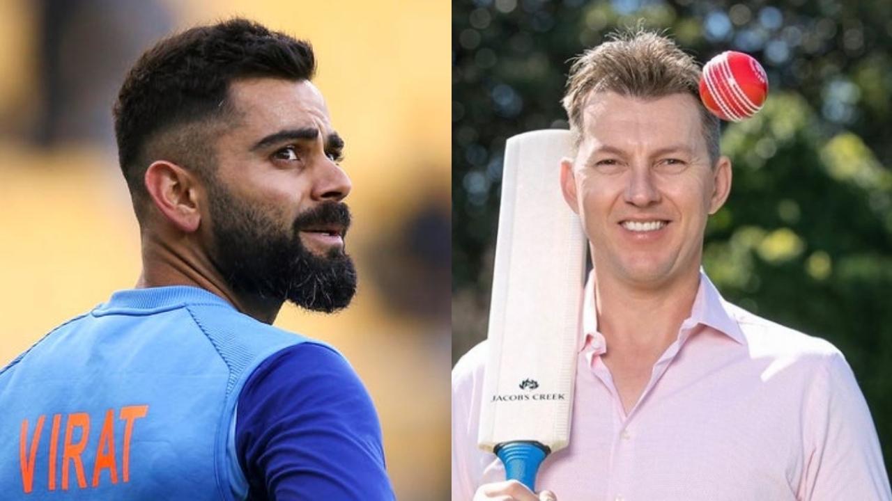 Brett Lee And Virat Kohli