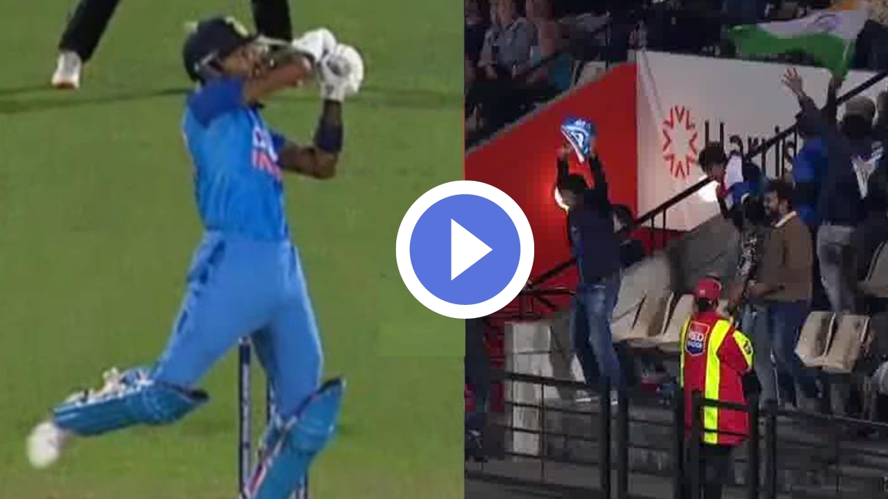 IND Vs NZ 3rd T20 Hardik Pandya Six