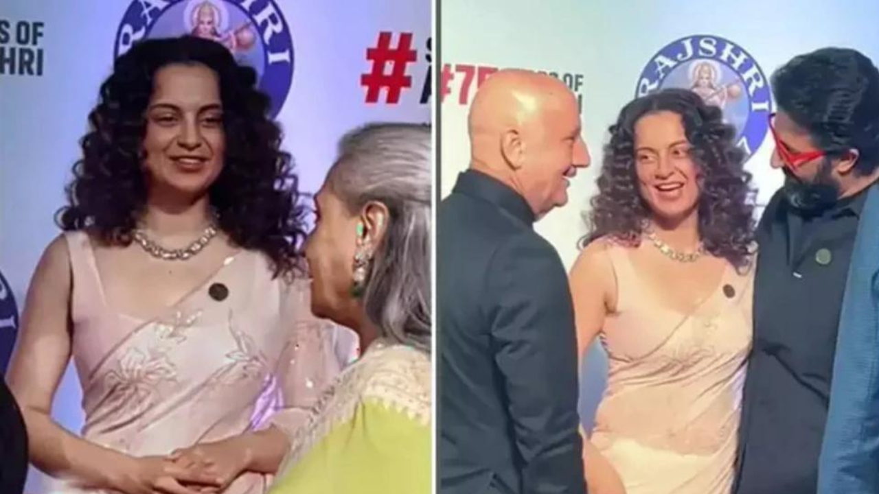 Jaya Bachchan Ignores Kangana Ranaut