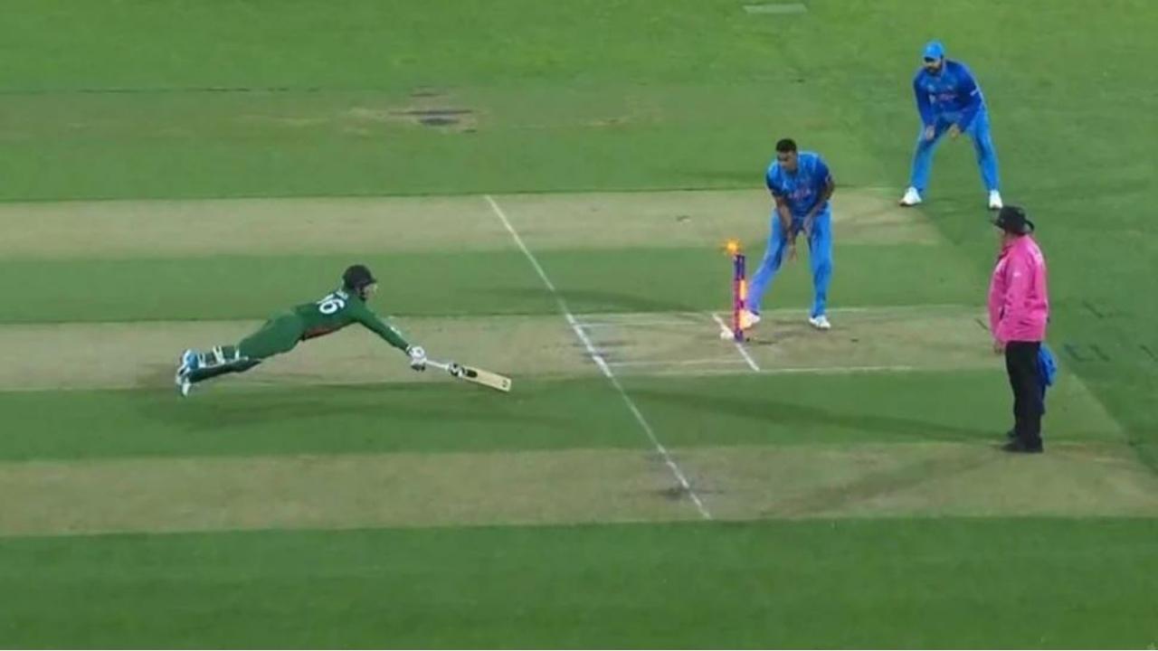 KL Rahul Liton Das Run Out Video