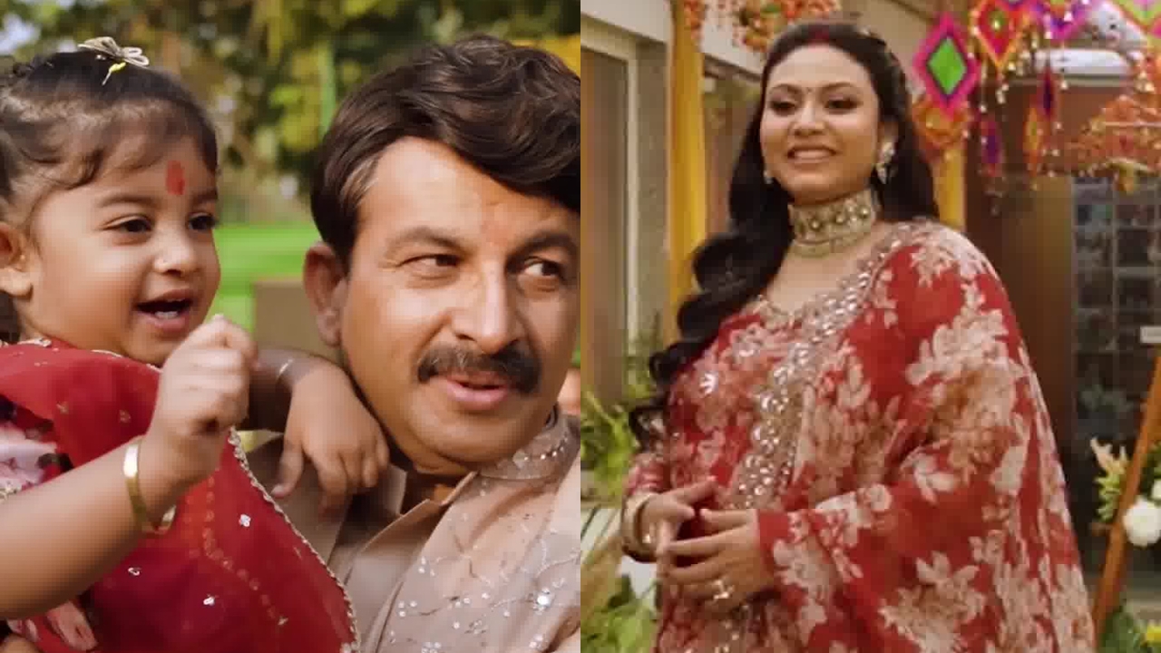 Manoj Tiwari Wife Surbhi Baby Shower