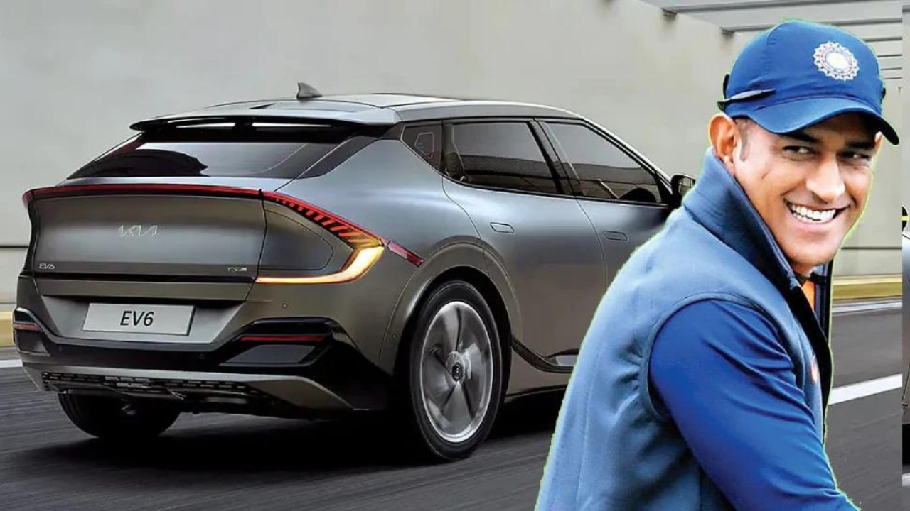 MS Dhoni Buys Kia EV6