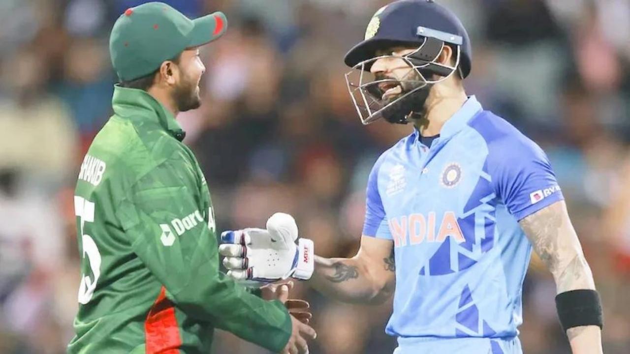 Shakib Al Hasan And Virat Kohli