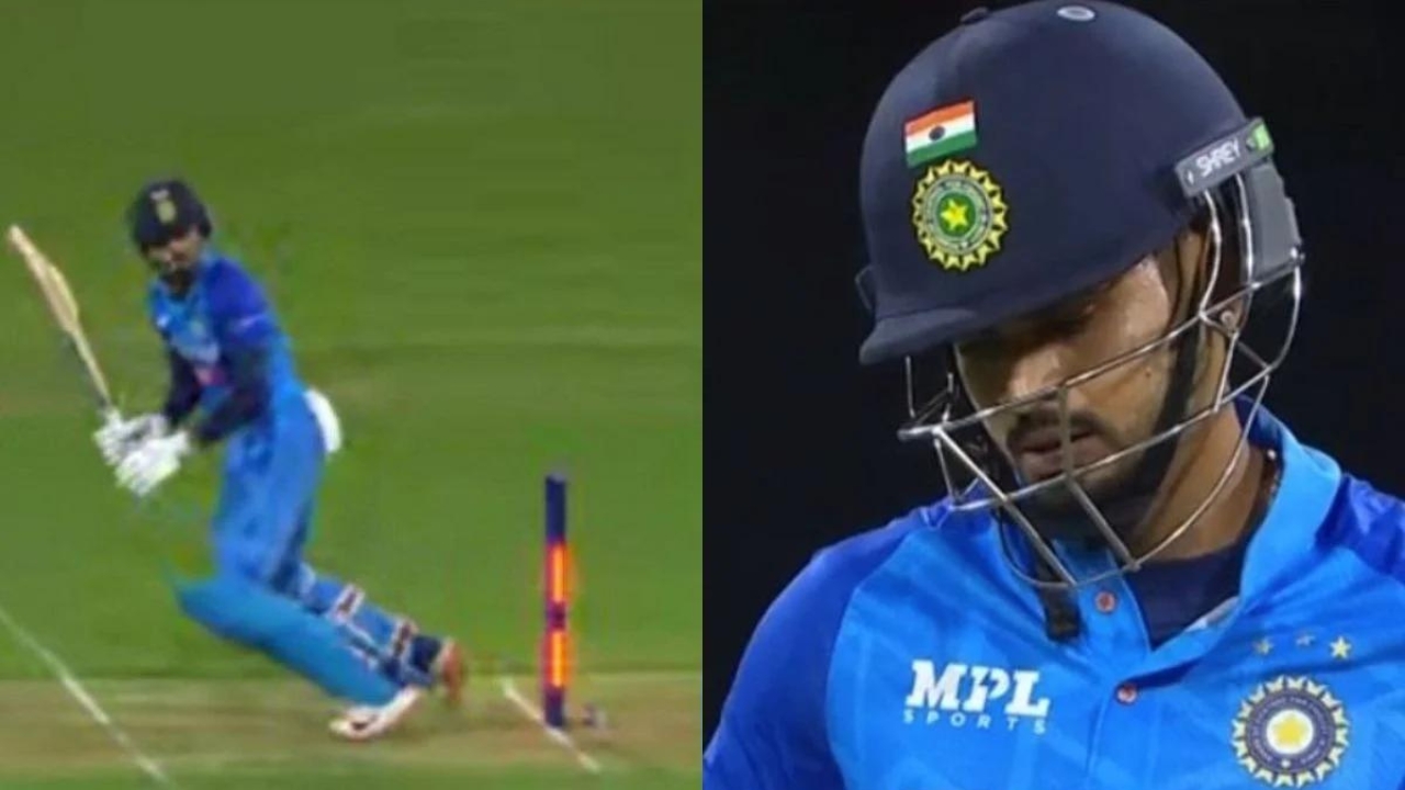 Shreyas Iyer Hit Wicket Against New Zealand