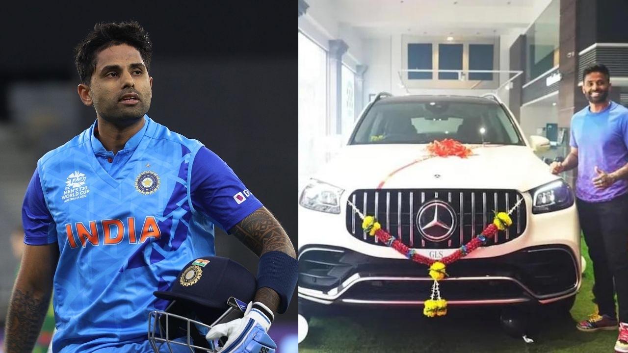 Suryakumar Yadav Mercedes Benz