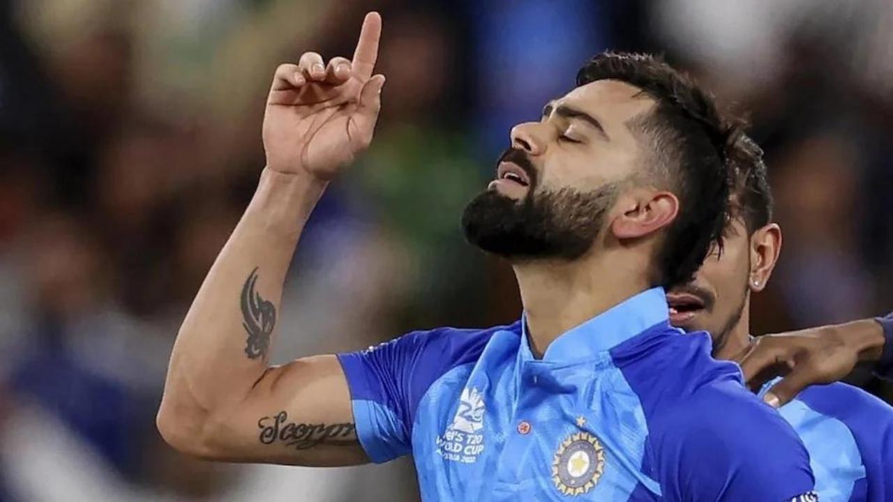 Virat Kohli Crying Photo