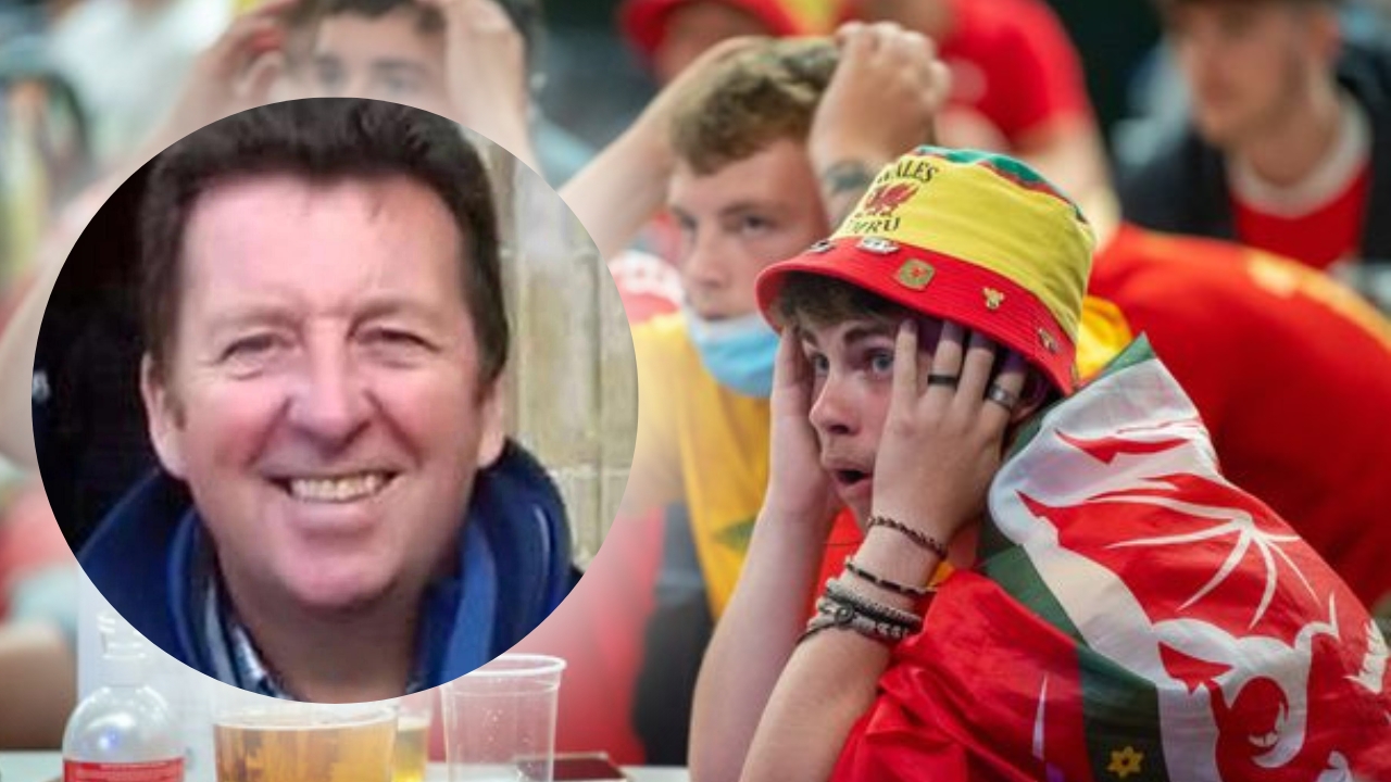 Wales Fan Kevin Dies