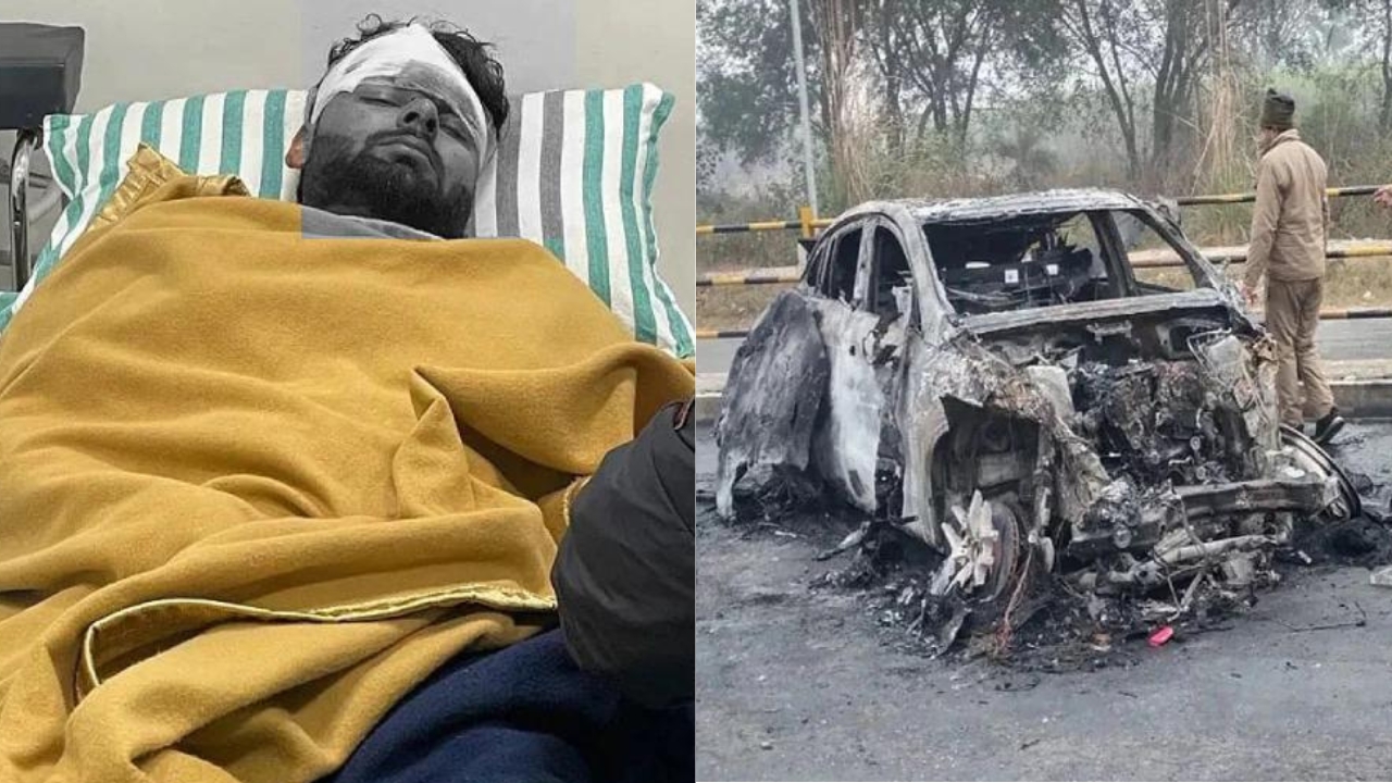 Rishabh Pant Car Accident BMW