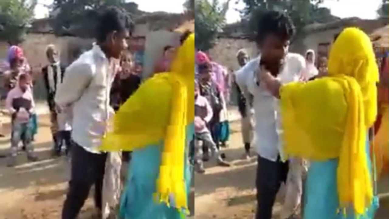 Woman Slapped A Young Man