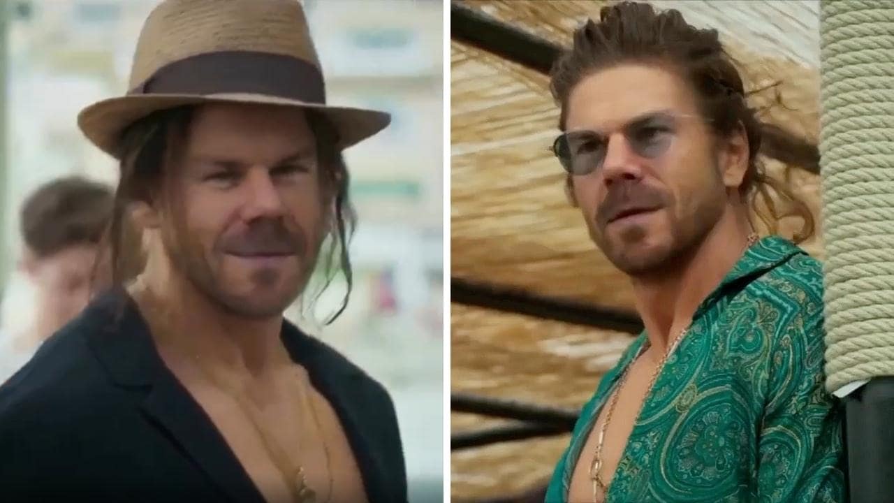 David Warner Pathaan Look