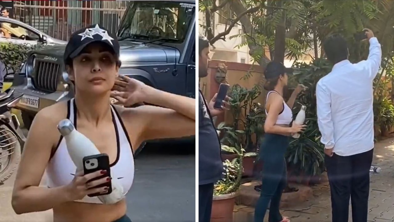Malaika Arora Fans Click Multiple Selfies