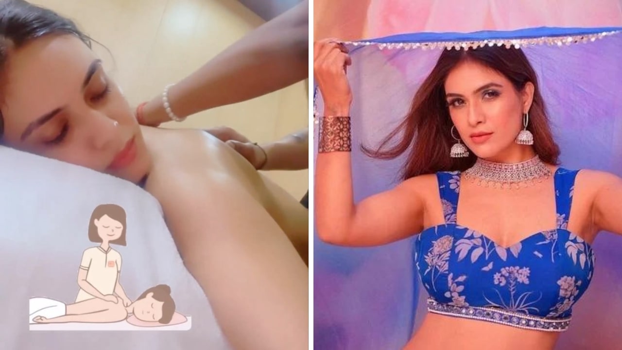 Neha Malik Massage Video