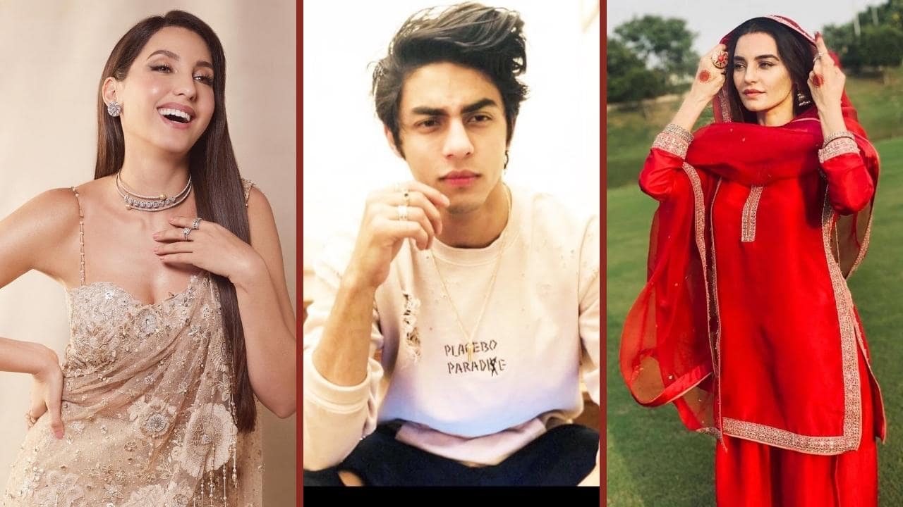 Nora Fatehi, Aryan Khan and Sadia Khan