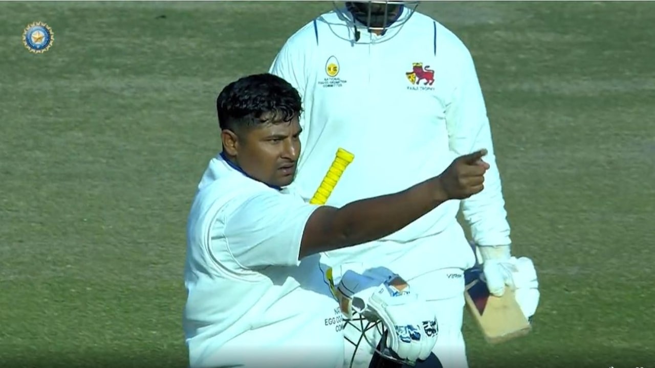 Sarfaraz Khan Another Hundred