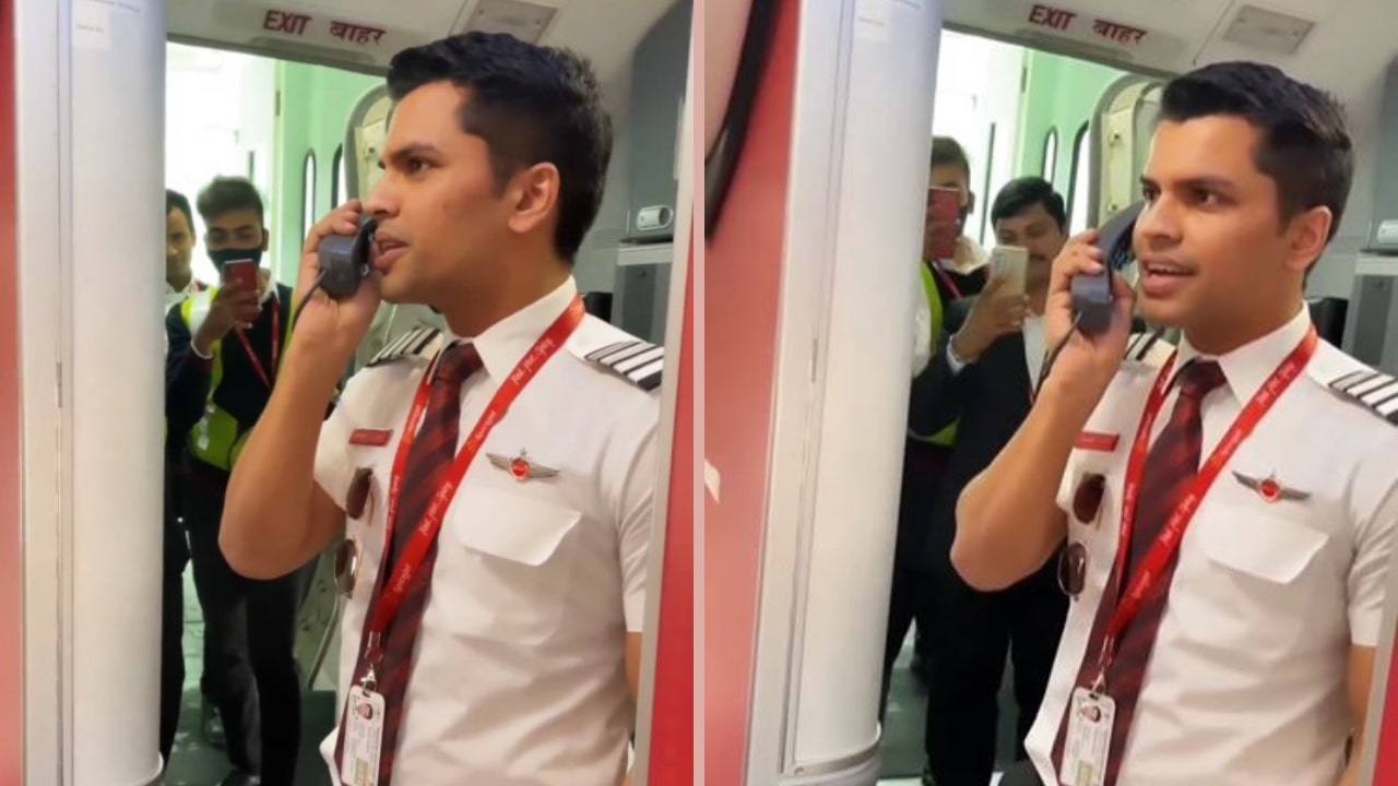 SpiceJet Pilot Poetic Announcement Viral