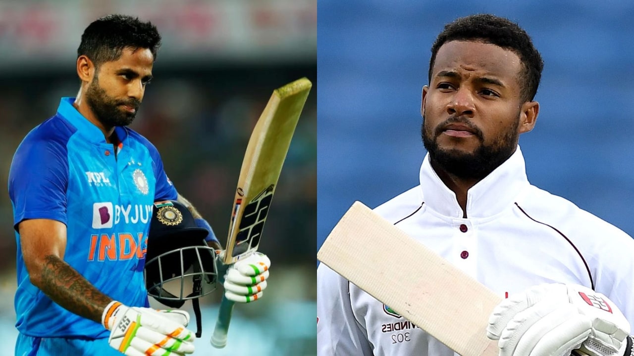 Suryakumar Yadav and Shai Hope