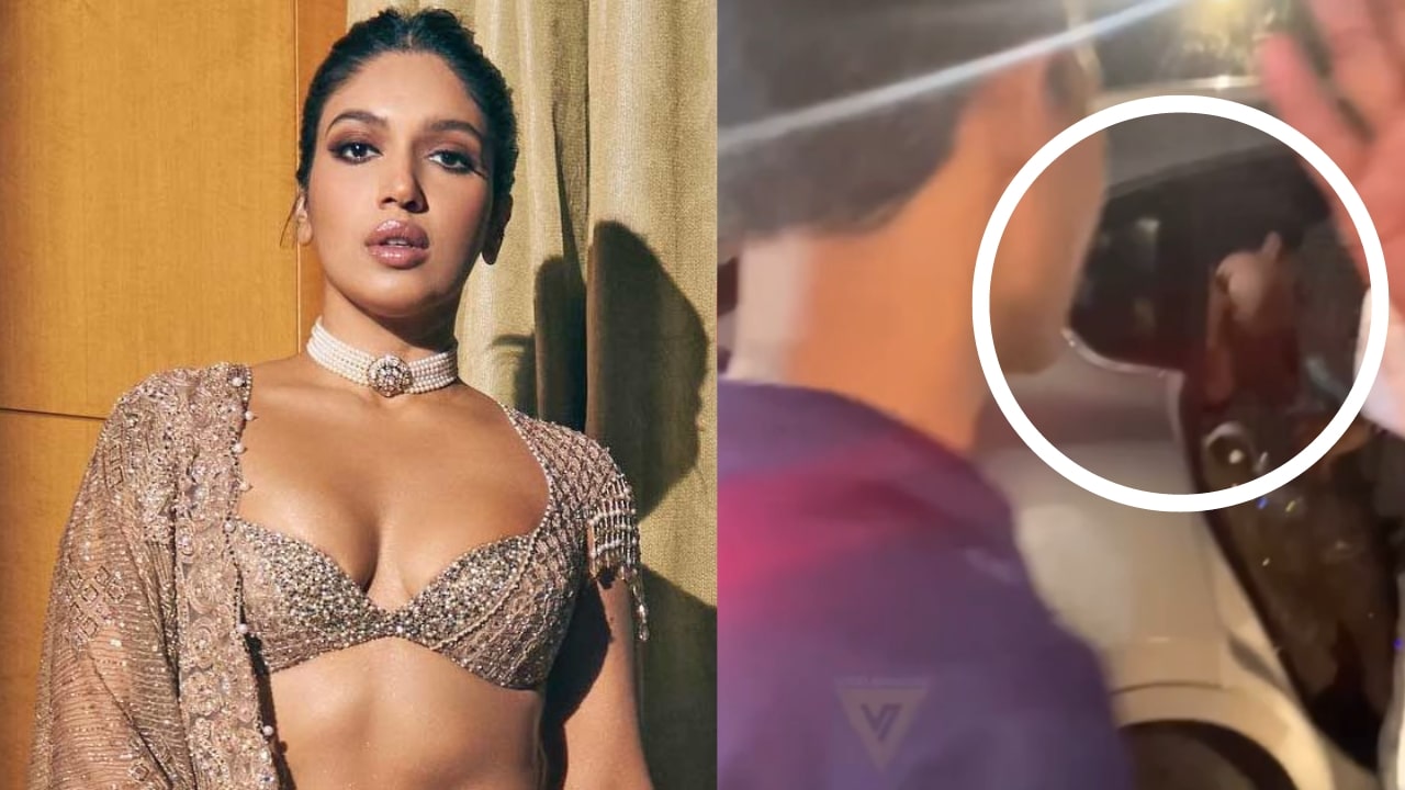 Bhumi Pednekar Caught Kissing