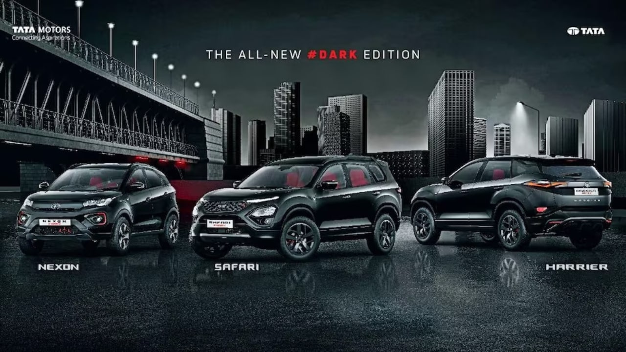 Dark Edition Of Safari Nexon and Harrier