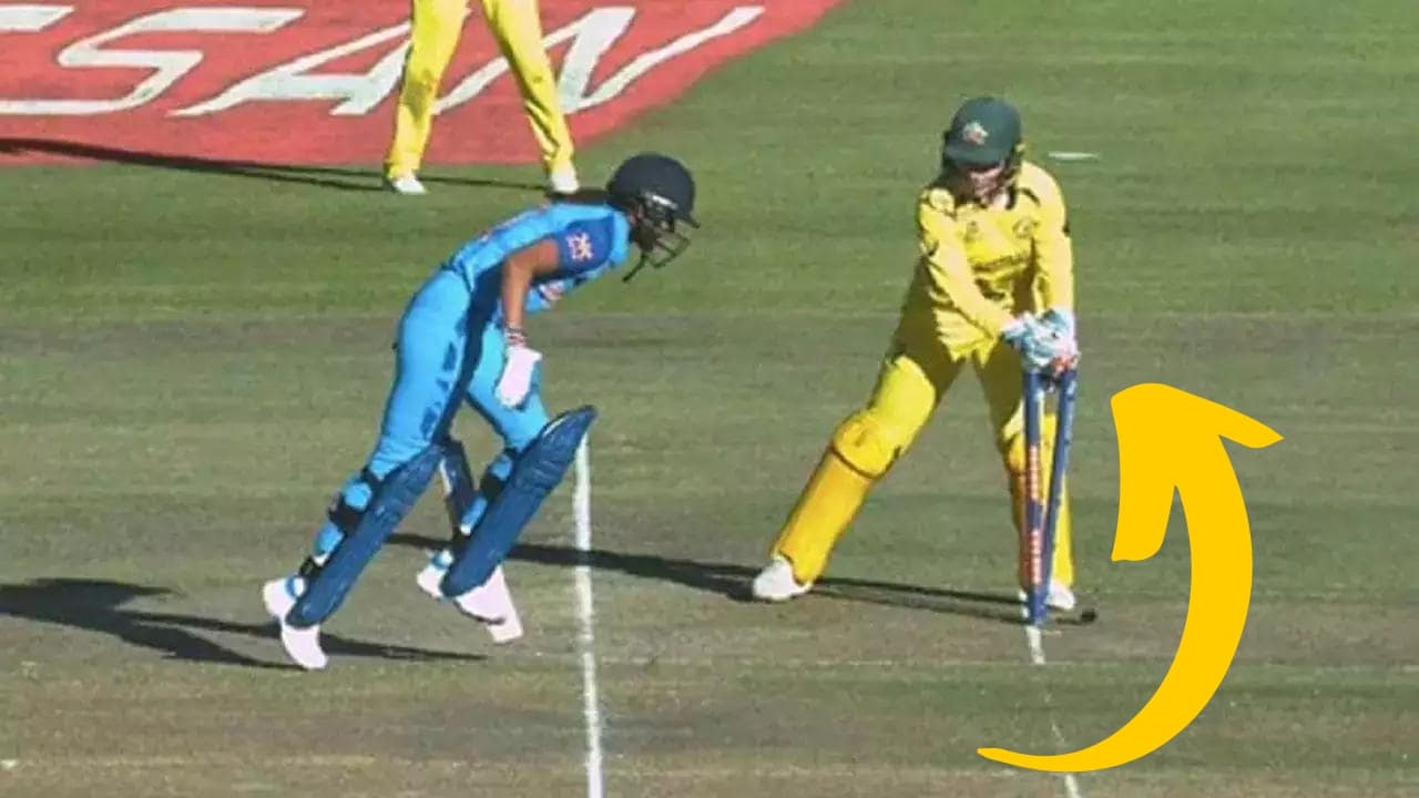 Harmanpreet Kaur Run Out Controversy