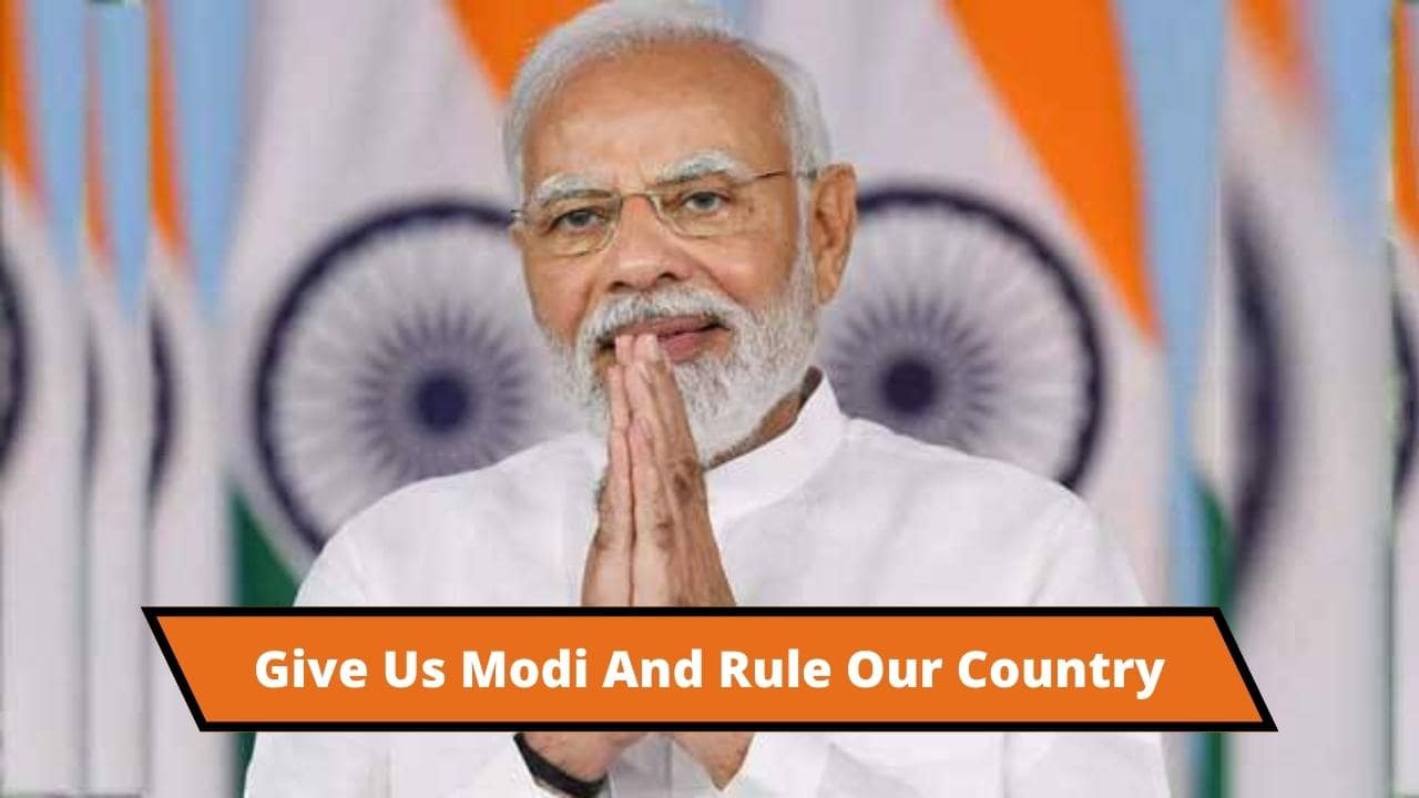 Pakistani Wants Narendra Modi