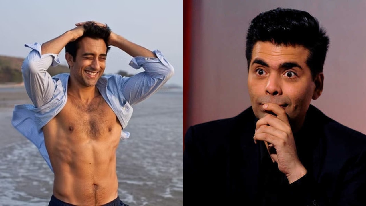 Rahul Khanna and Karan Johar