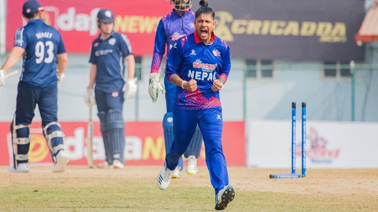 Sandeep Lamichhane CWC League 2