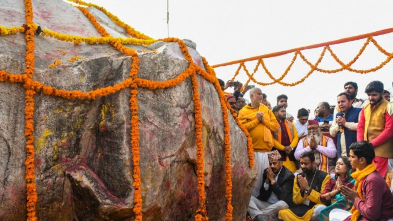 Stones From Nepal Reach Ayodhya