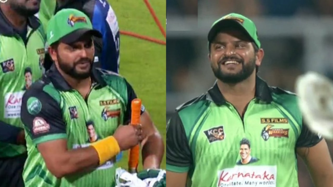 Suresh Raina In KCC Tournament