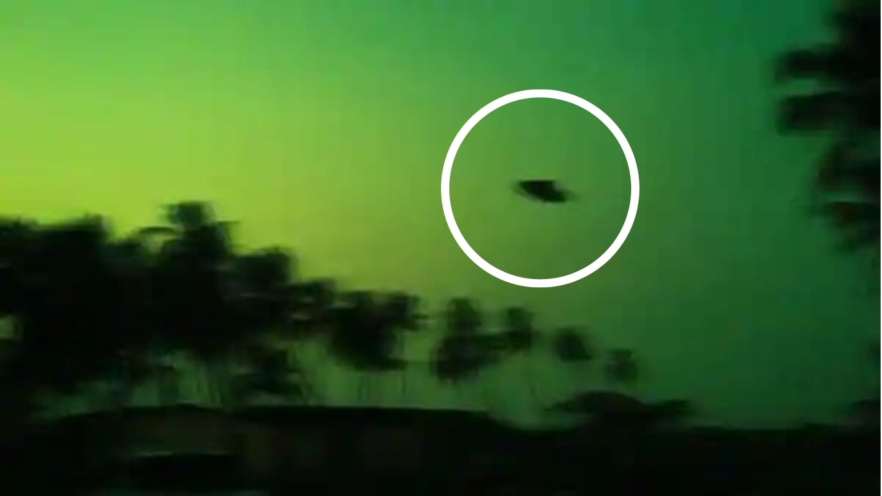 UFO Spotted In China