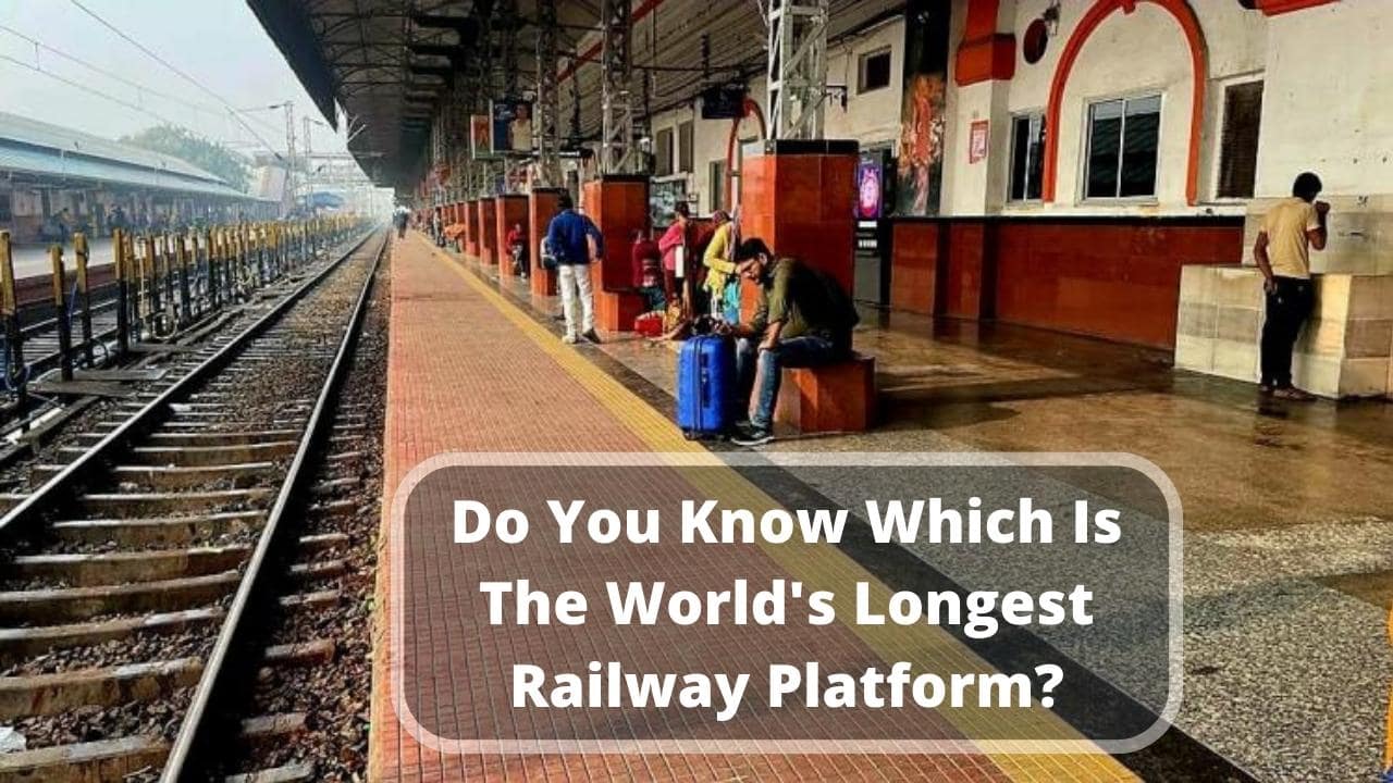 World Longest Railway Platform In India