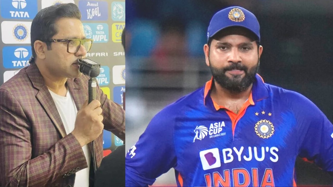 Aakash Chopra and Rohit Sharma