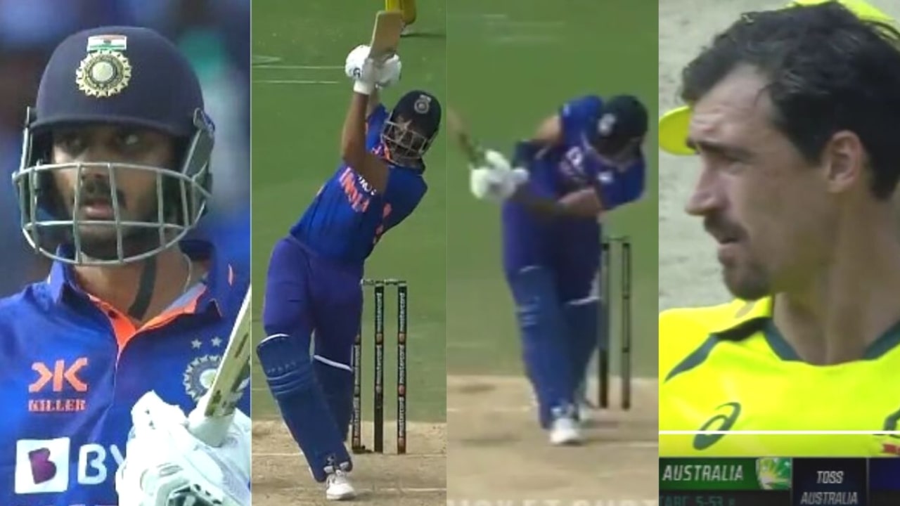 Akshar Patel Six On Mitchell Starc