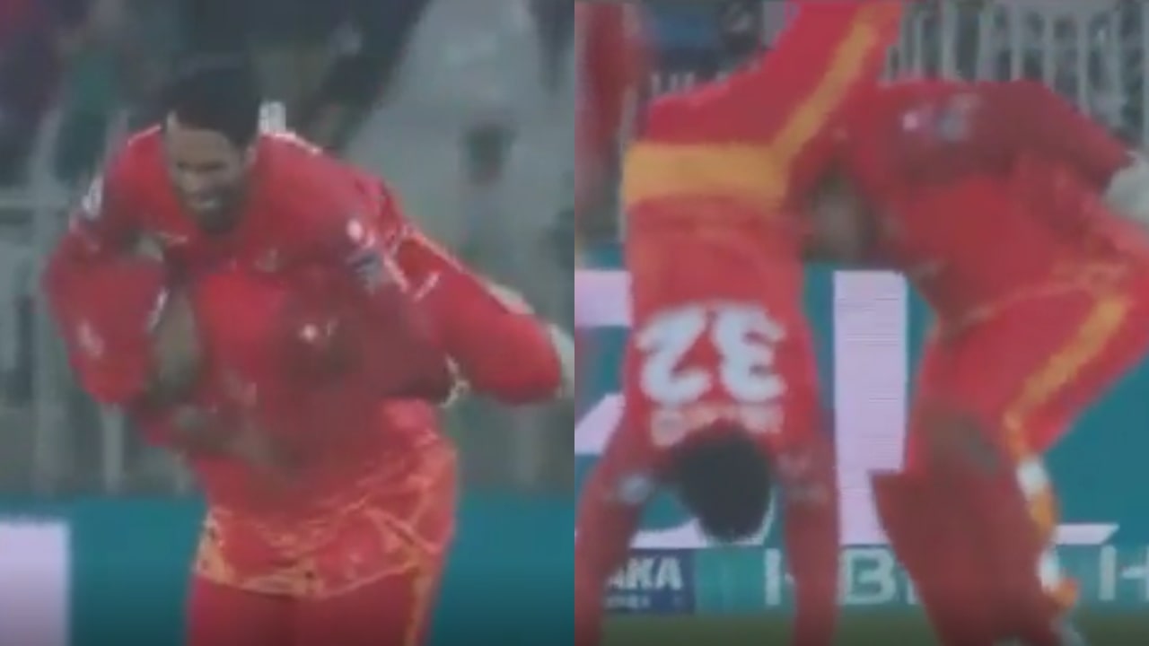 Azam Khan Throws Hasan Ali