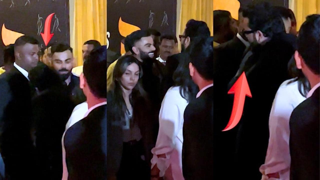 Anubhav Singh Bassi Touches Virat Kohli Feet