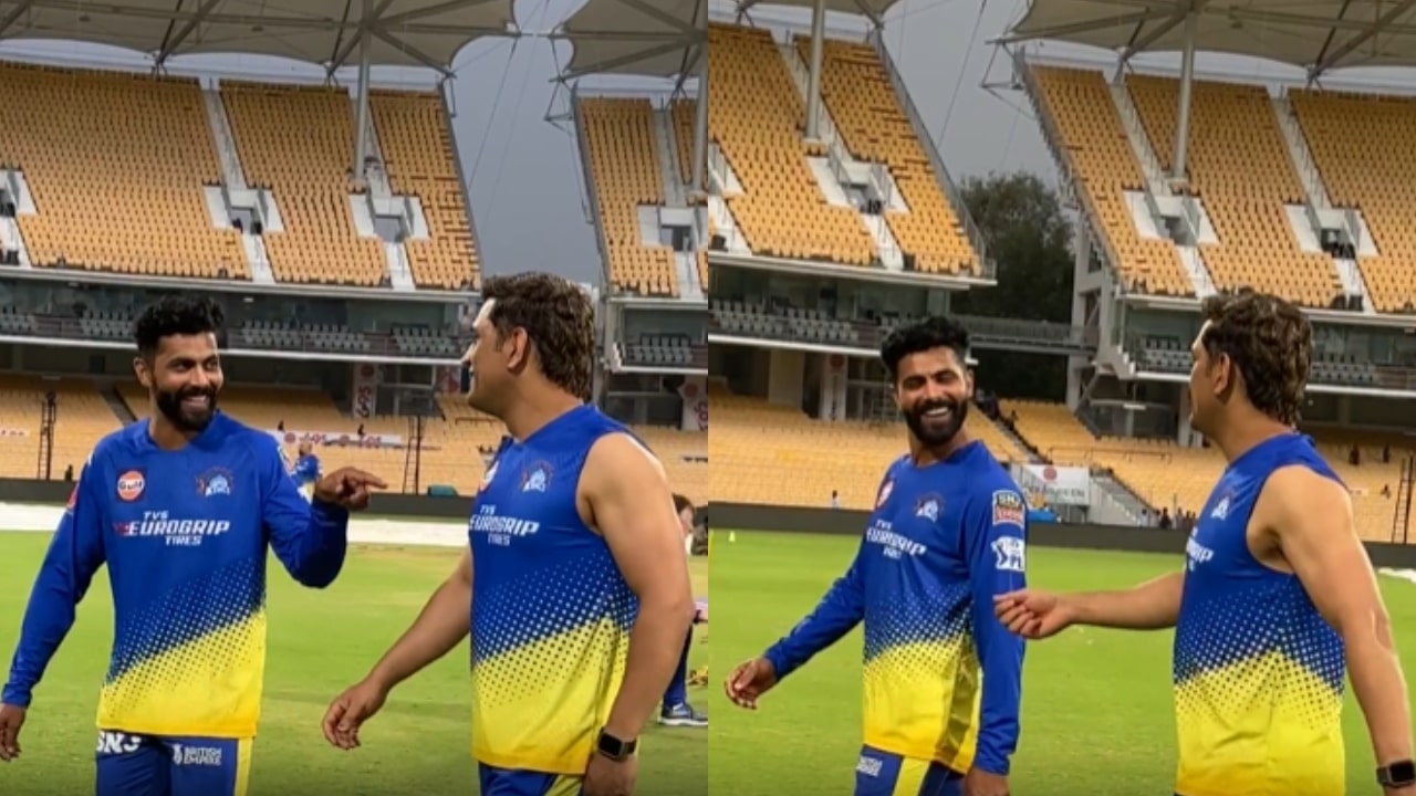 MS Dhoni and Ravindra Jadeja