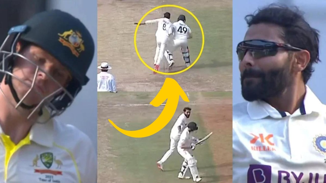 Ravindra Jadeja Angrily Punched Steve Smith