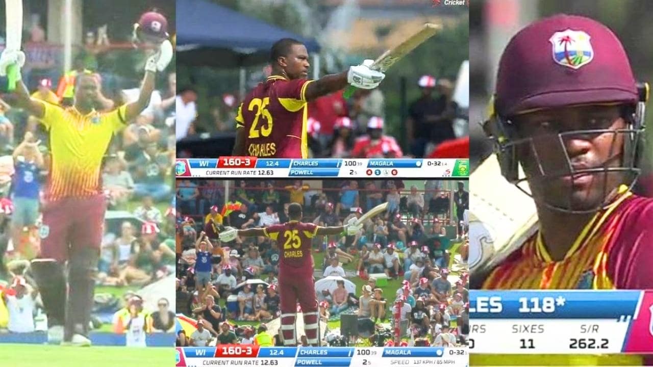 Johnson Charles Century In 39 Balls