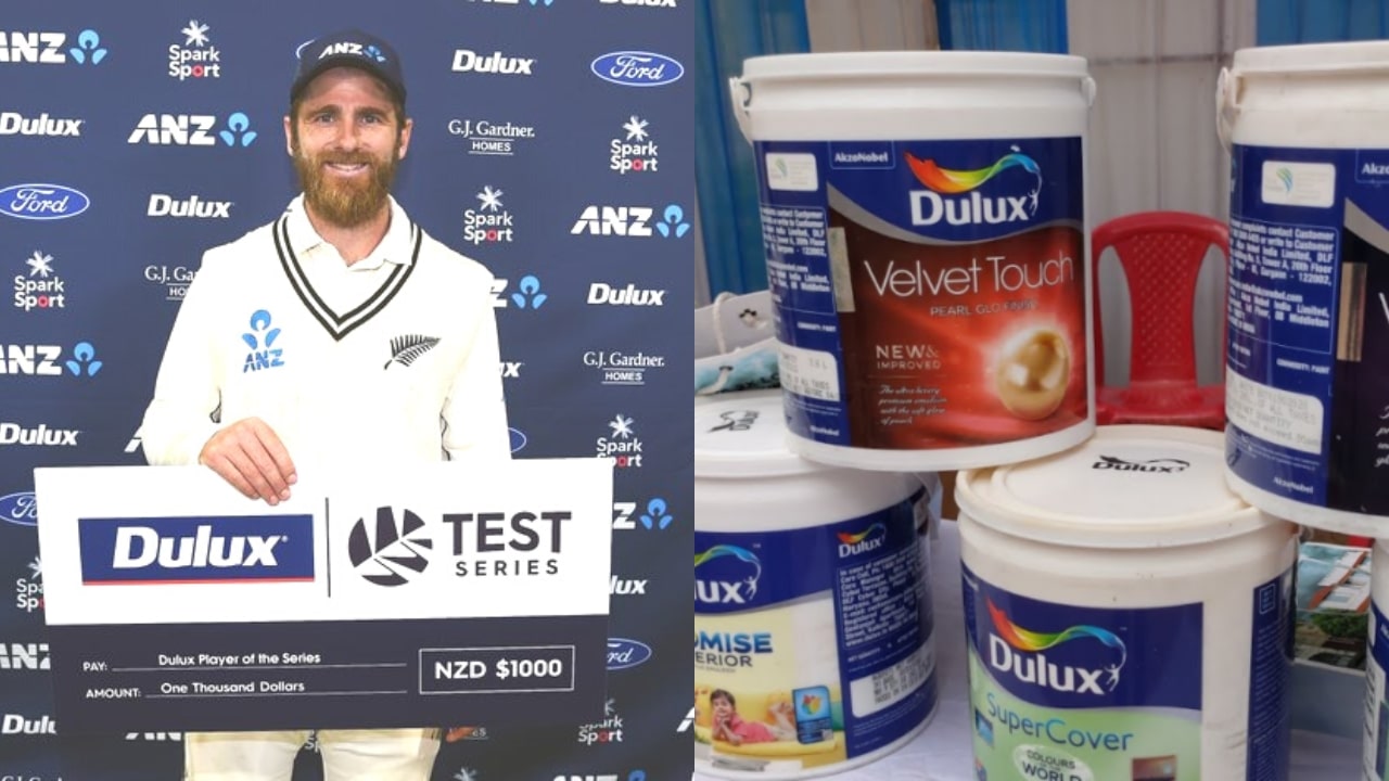 Kane Williamson Got 150 Liters Of Paint