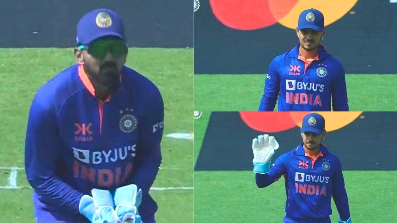 KL Rahul Left The Ground