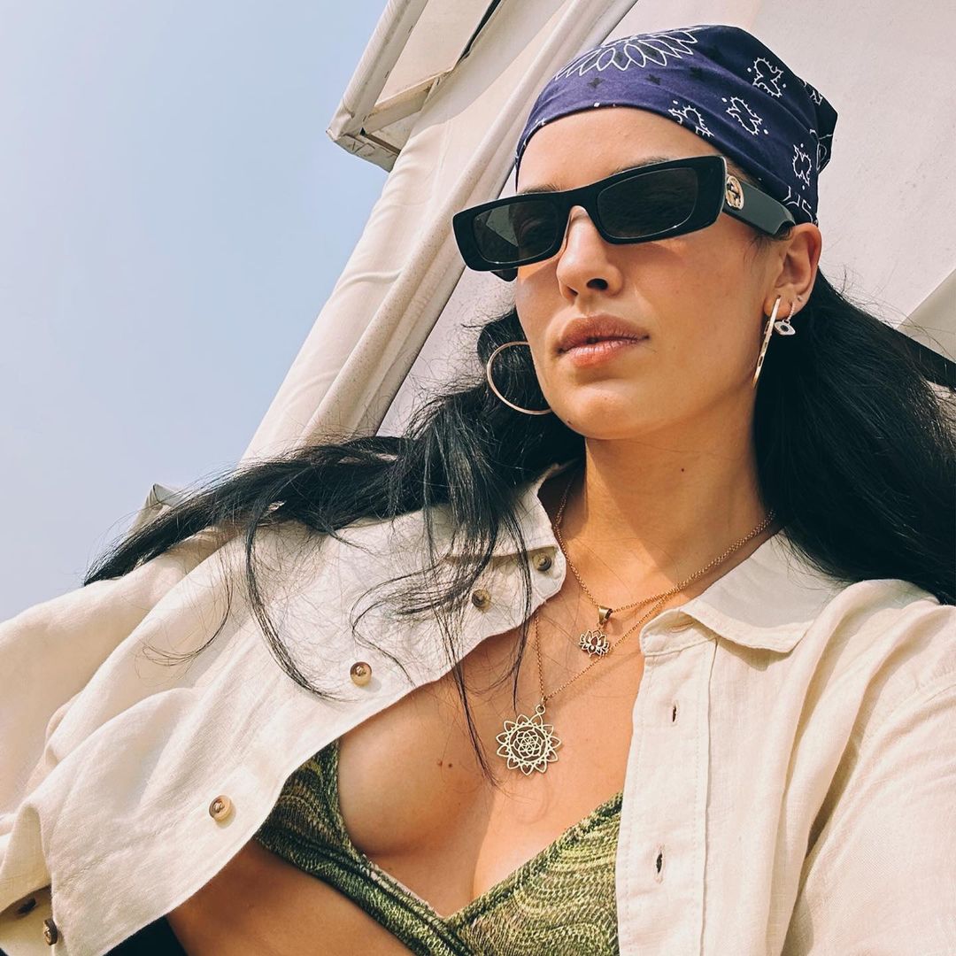Natasa Stankovic In Green Bikini Pics