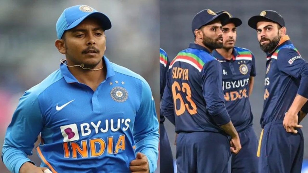 Prithvi Shaw In Indian Team