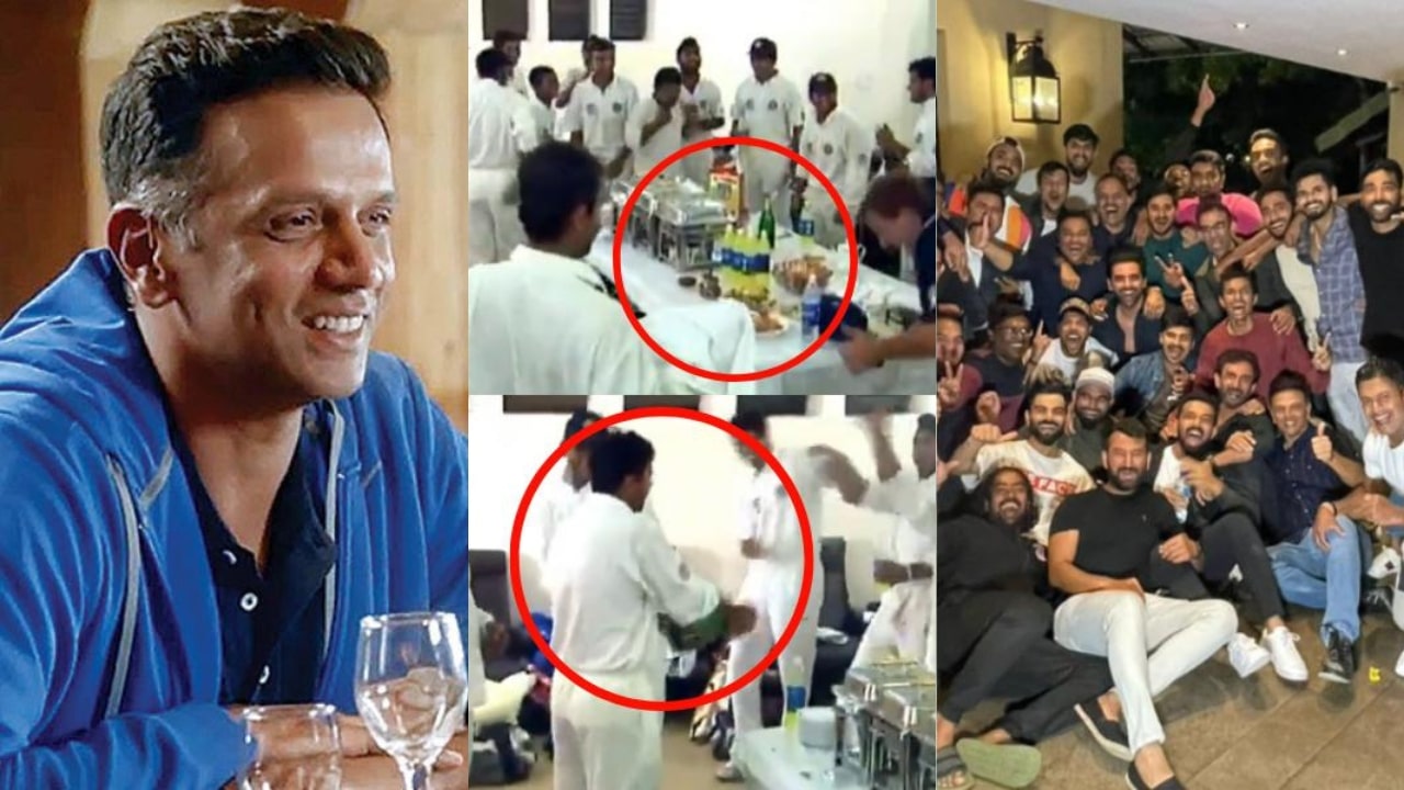 Rahul Dravid Celebration Video