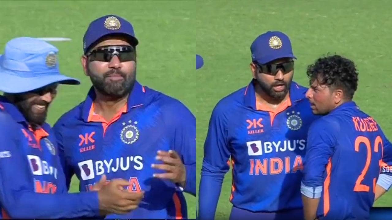 Rohit Sharma Lost Temper On Kuldeep Yadav