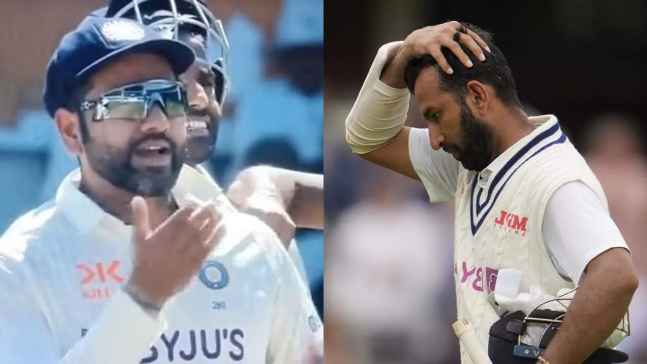 Rohit Sharma Abused Pujara