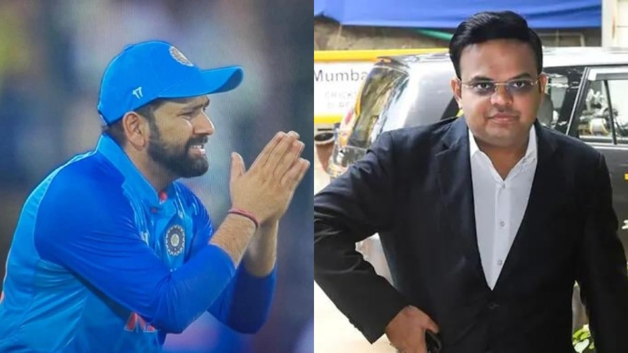 Rohit Sharma and Jay Shah