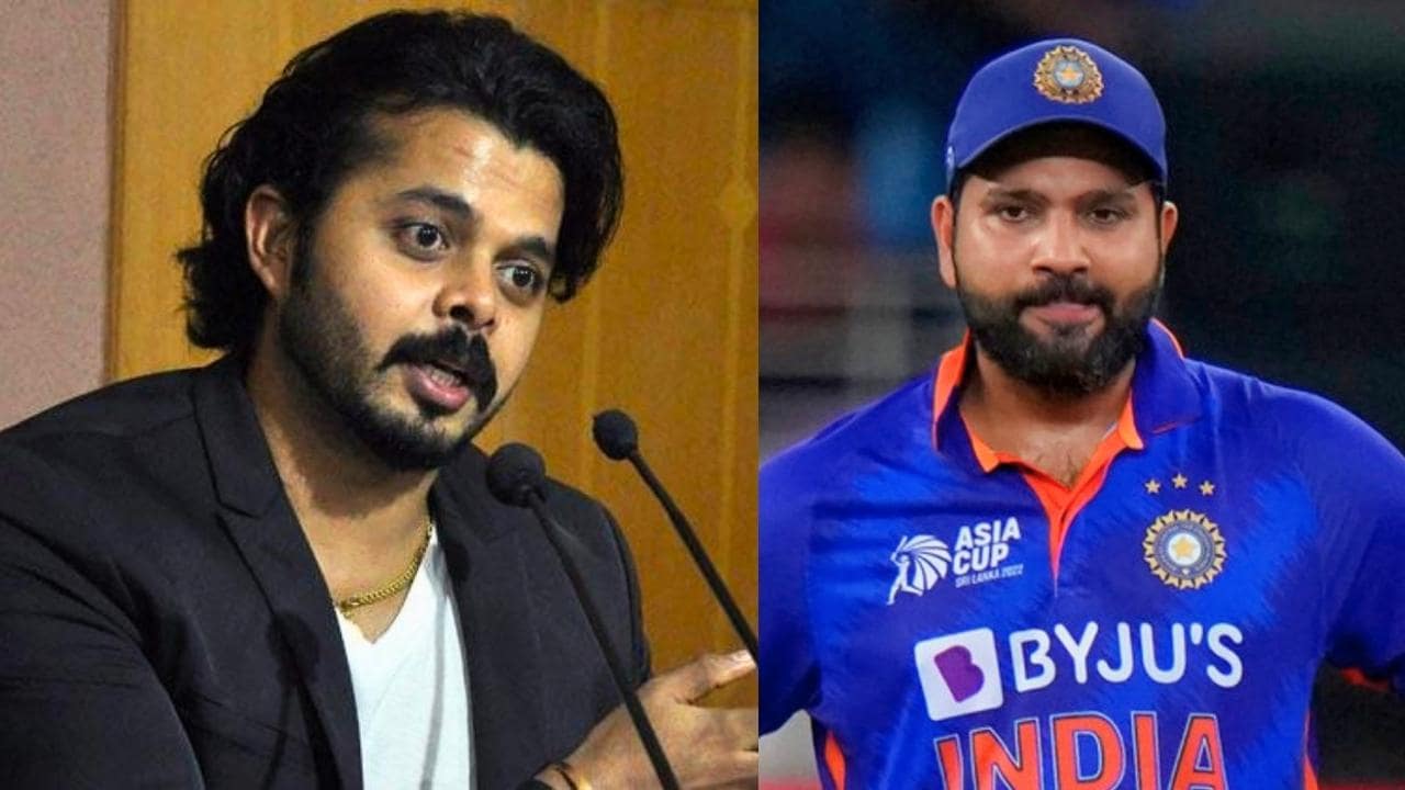 S Sreesanth and Rohit Sharma