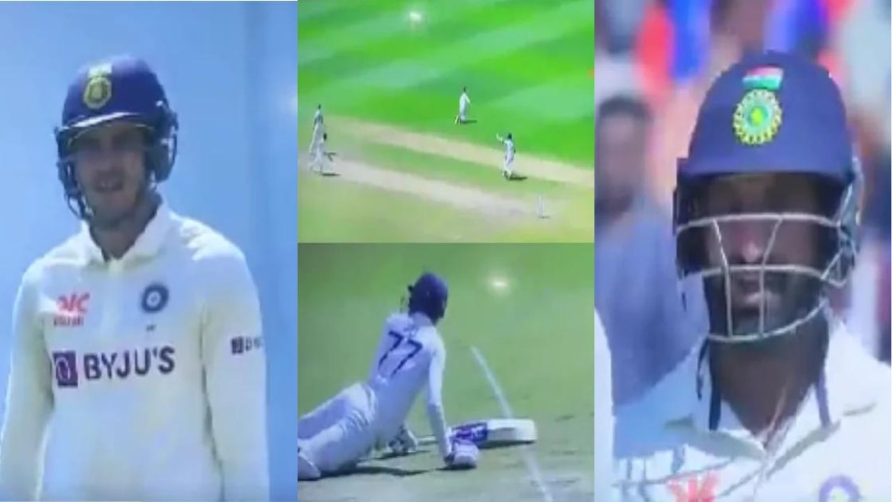 Shubman Gill Angry On Cheteshwar Pujara