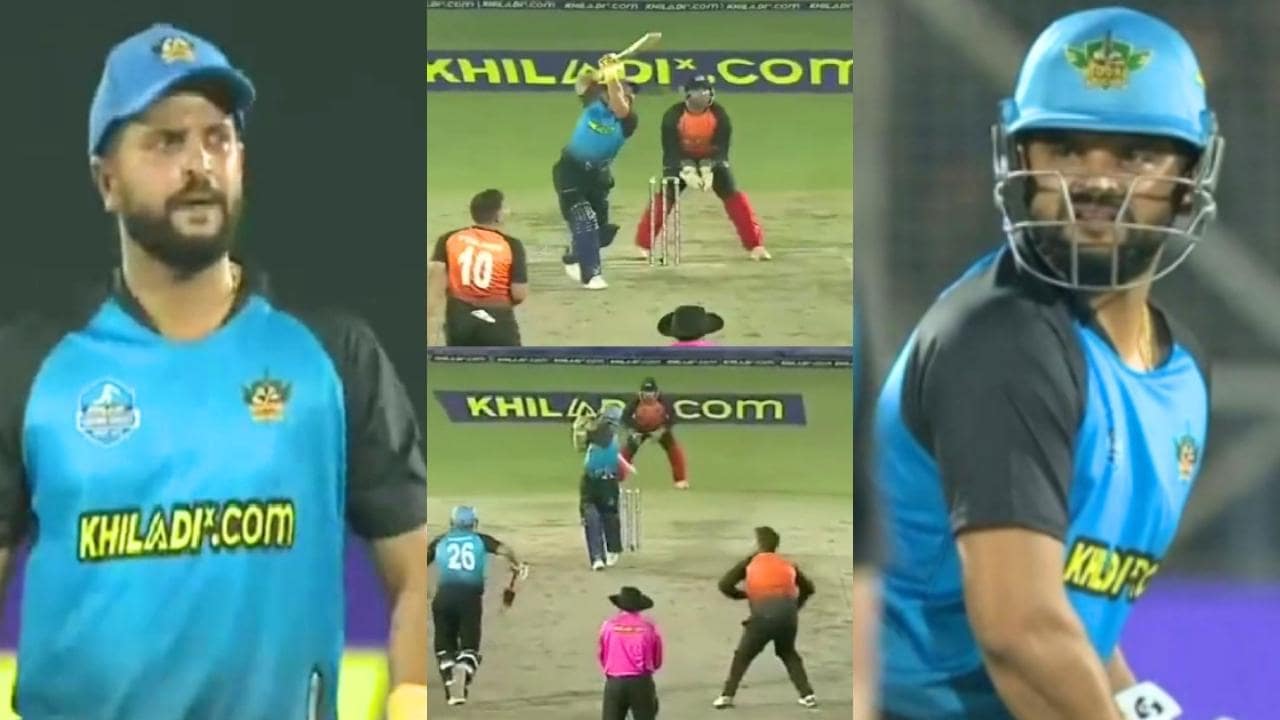 Suresh Raina Hit Stormy Fifty